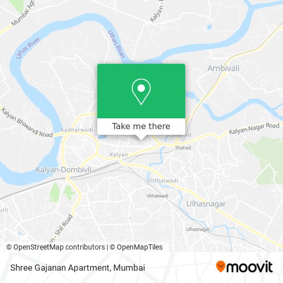 Shree Gajanan Apartment map