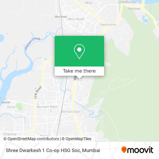 Shree Dwarkesh 1 Co-op HSG Soc map