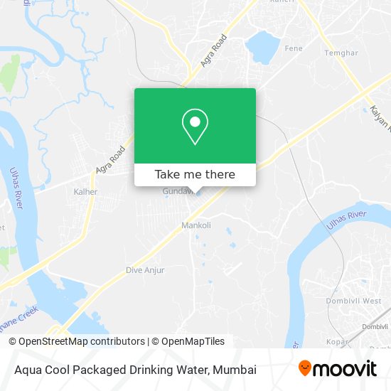 Aqua Cool Packaged Drinking Water map