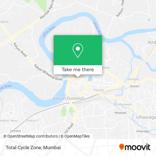 Total Cycle Zone map