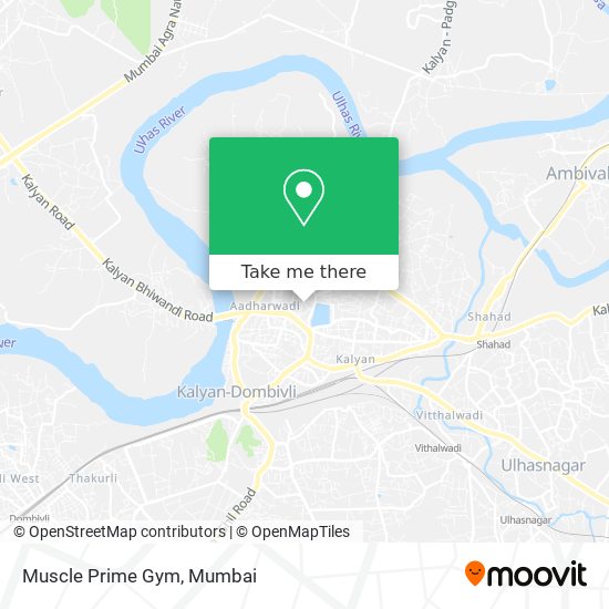 Muscle Prime Gym map