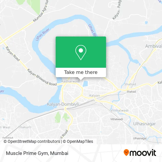 Muscle Prime Gym map