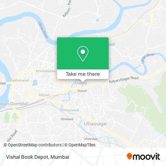 Vishal Book Depot map