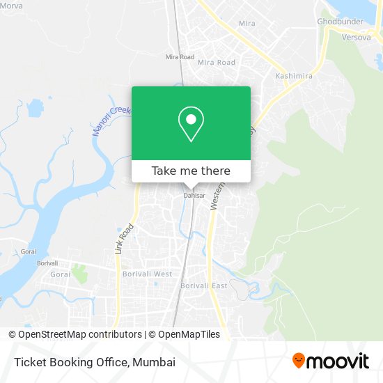 Ticket Booking Office map