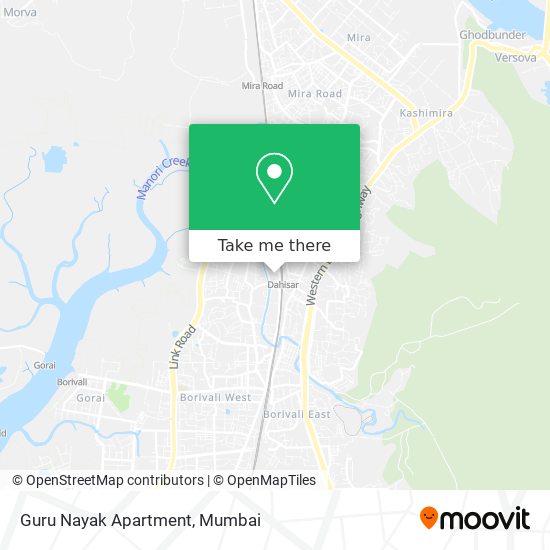 Guru Nayak Apartment map