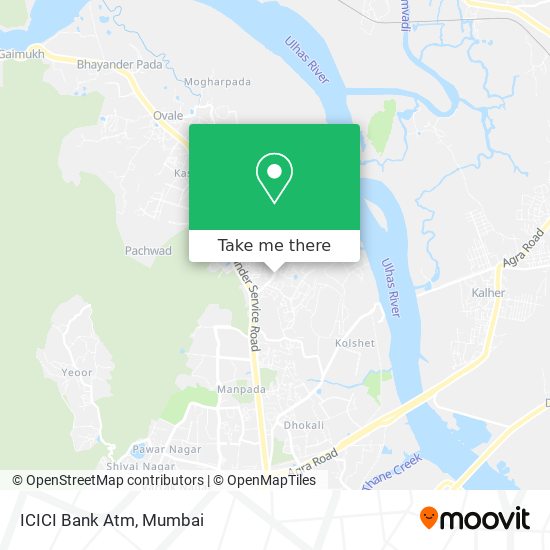 ICICI Bank Atm map