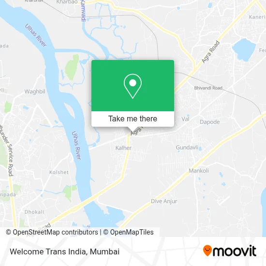 Welcome Trans India map