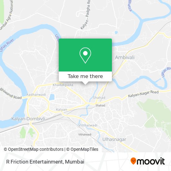 R Friction Entertainment map