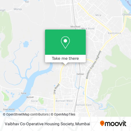 Vaibhav Co-Operative Housing Society map