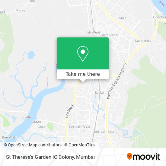 St Theresa's Garden IC Colony map