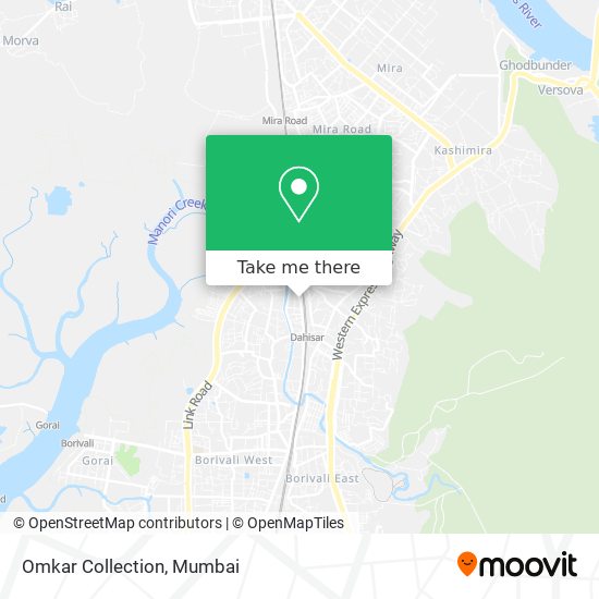 Omkar Collection map