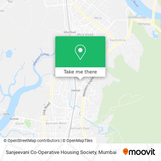 Sanjeevani Co-Operative Housing Society map