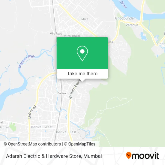 Adarsh Electric & Hardware Store map
