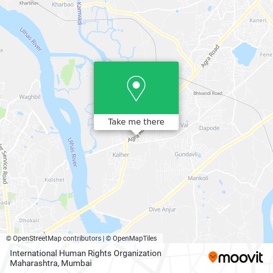 International Human Rights Organization Maharashtra map
