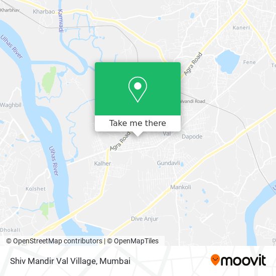Shiv Mandir Val Village map