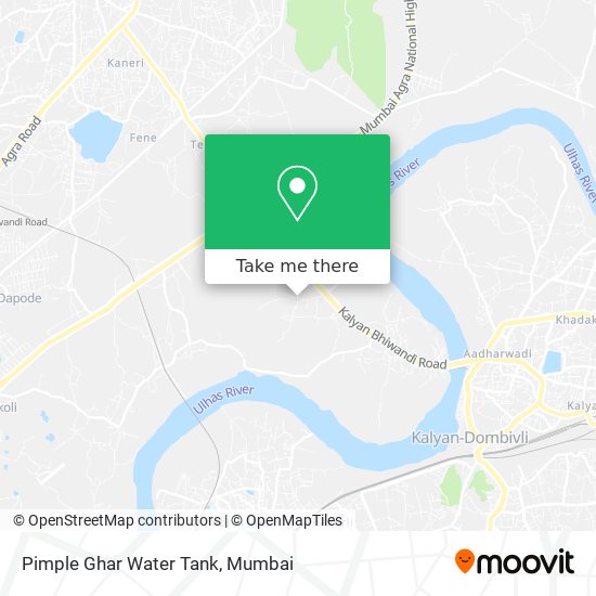 Pimple Ghar Water Tank map