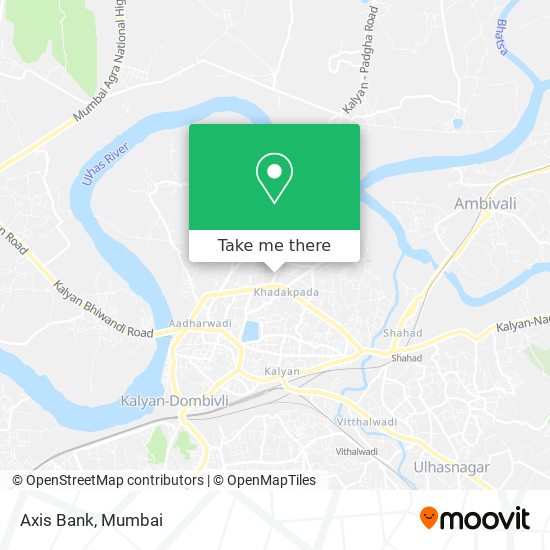 Axis Bank map