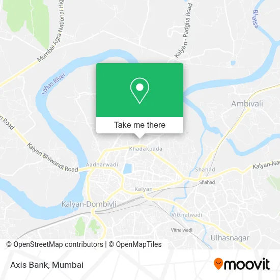 Axis Bank map