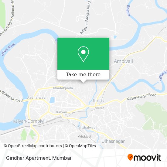 Giridhar Apartment map