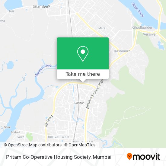 Pritam Co-Operative Housing Society map