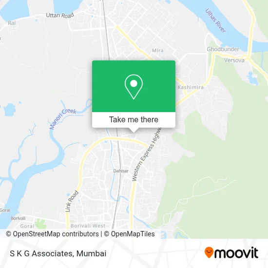 S K G Associates map