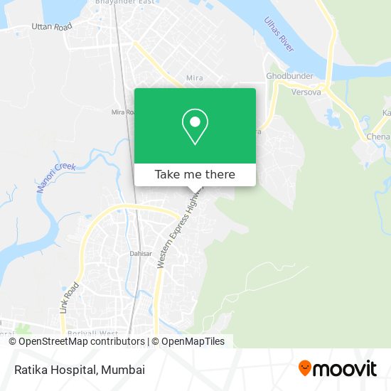 Ratika Hospital map