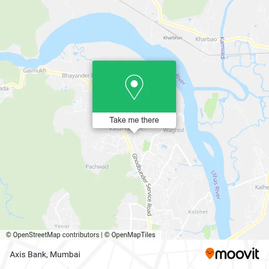 Axis Bank map
