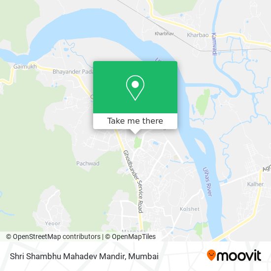 Shri Shambhu Mahadev Mandir map