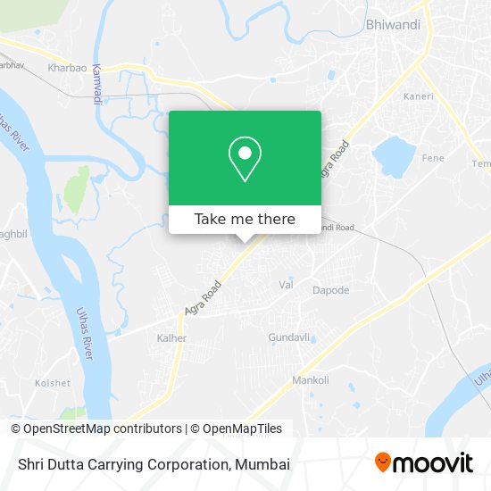 Shri Dutta Carrying Corporation map