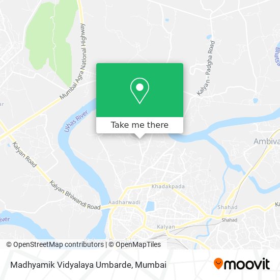 Madhyamik Vidyalaya Umbarde map