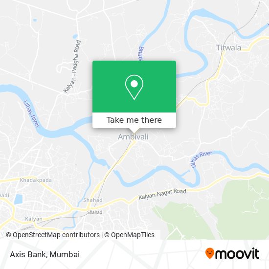 Axis Bank map