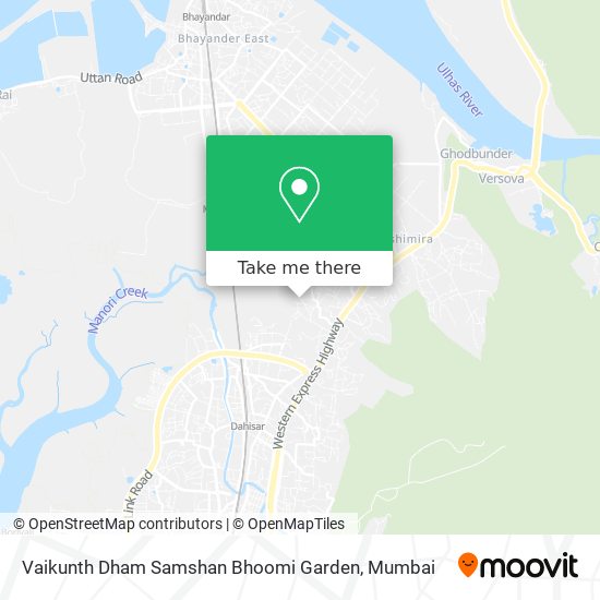 Vaikunth Dham Samshan Bhoomi Garden map