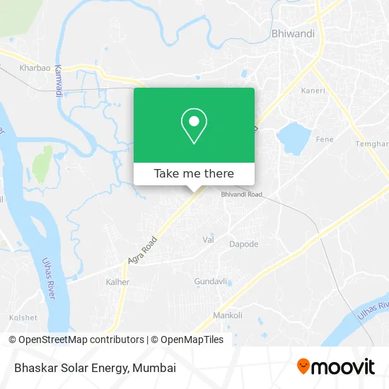 Bhaskar Solar Energy map
