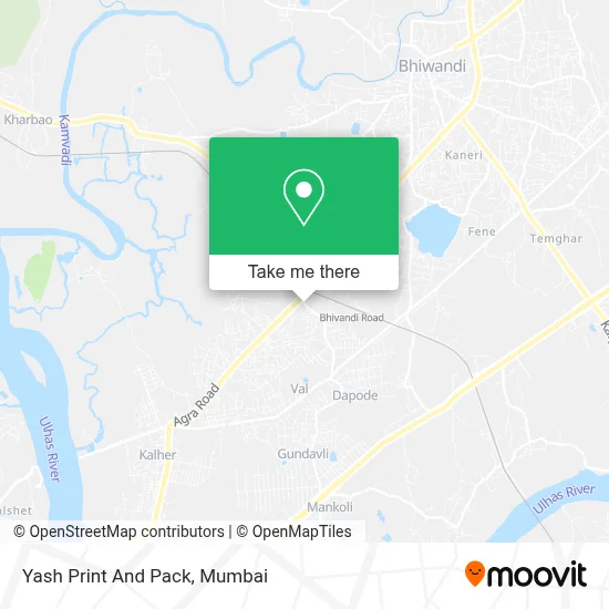 Yash Print And Pack map