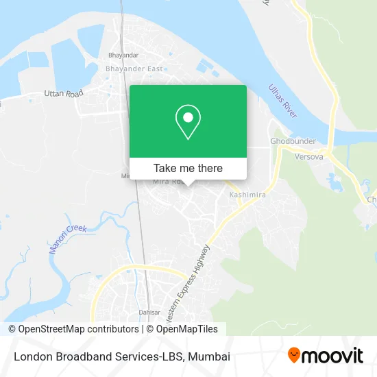 London Broadband Services-LBS map