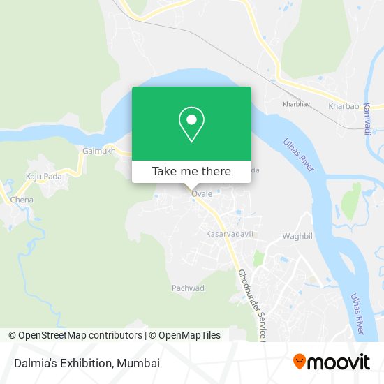 Dalmia's Exhibition map