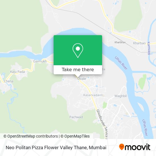 Neo Politan Pizza Flower Valley Thane map