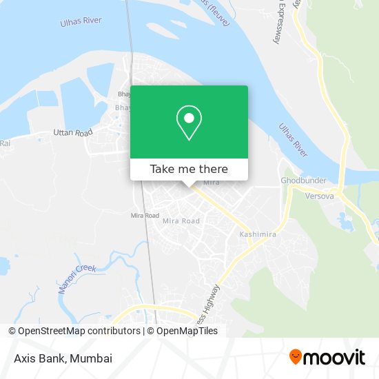 Axis Bank map