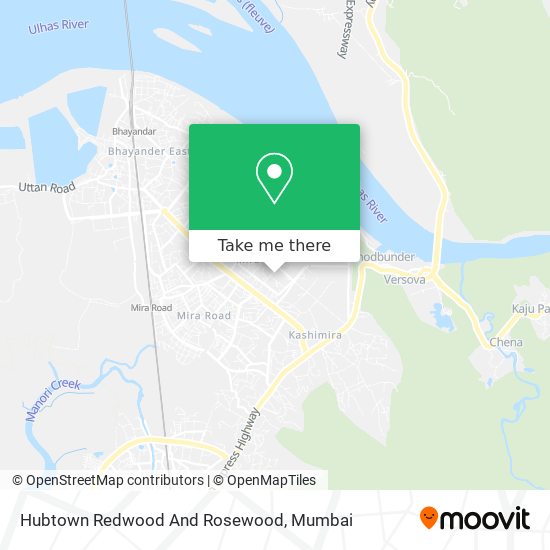 Hubtown Redwood And Rosewood map
