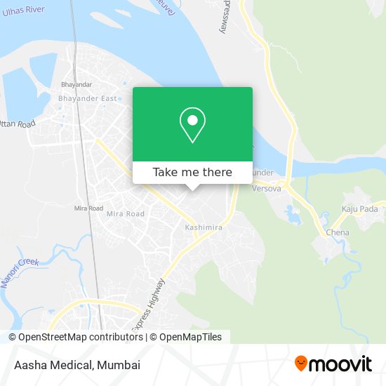 Aasha Medical map