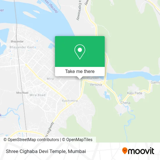 Shree Cighaba Devi Temple map