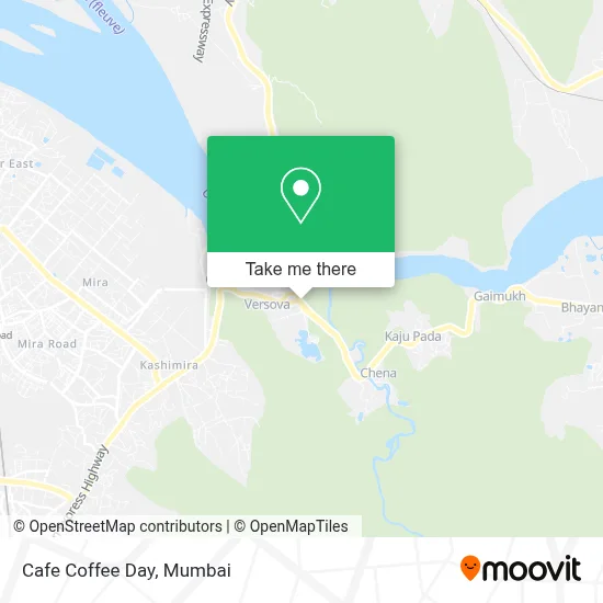 Cafe Coffee Day map