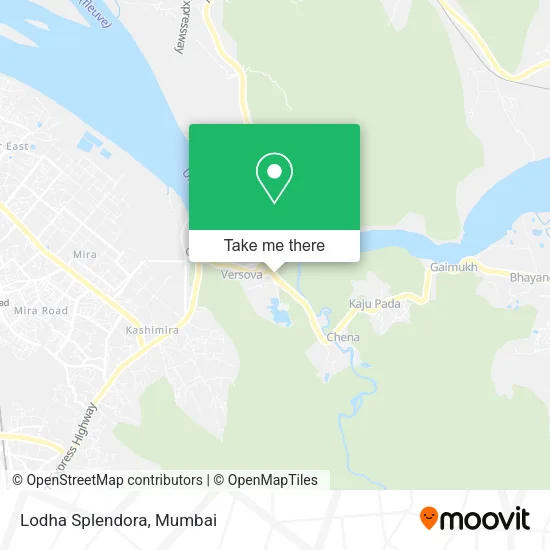Lodha Splendora map