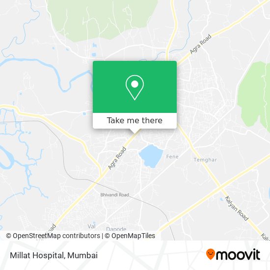 Millat Hospital map