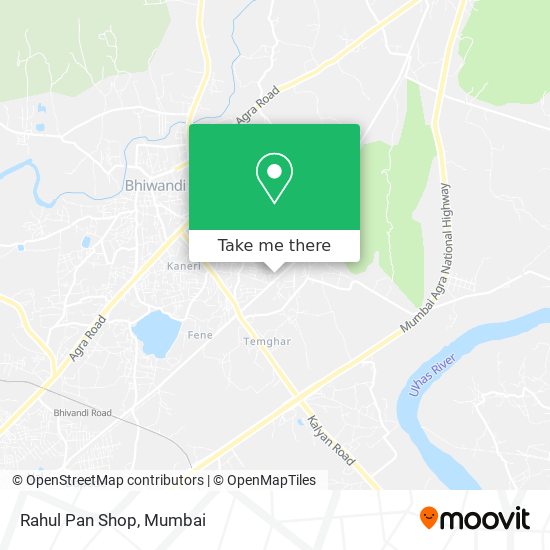 Rahul Pan Shop map