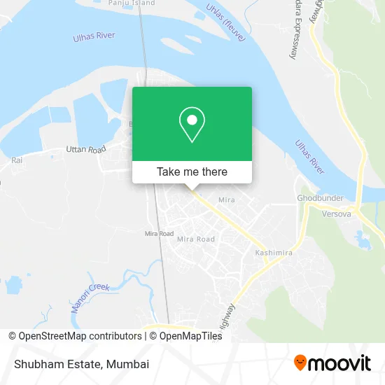 Shubham Estate map