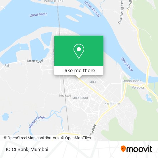 ICICI Bank map