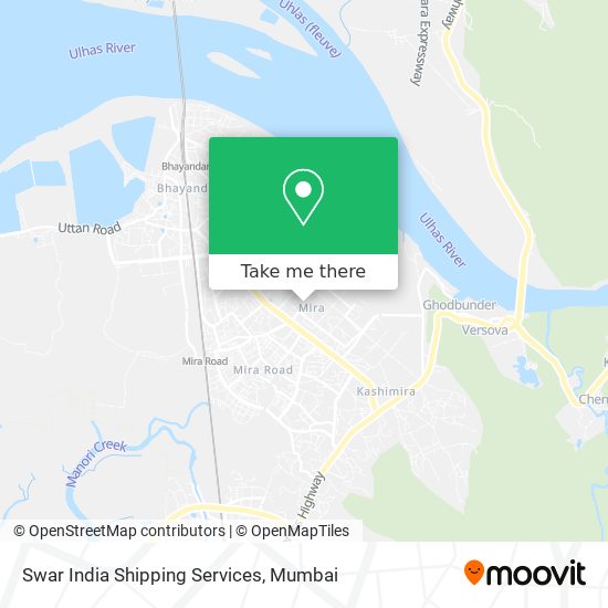 Swar India Shipping Services map