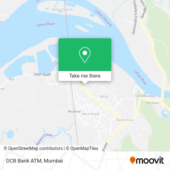 DCB Bank Atm map