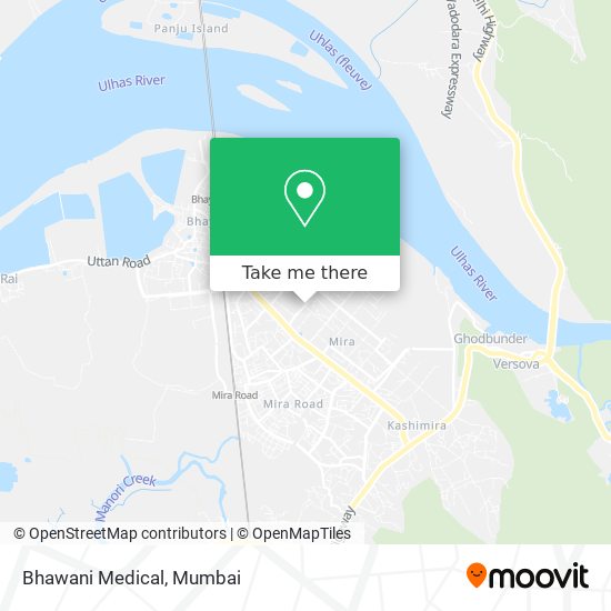 Bhawani Medical map